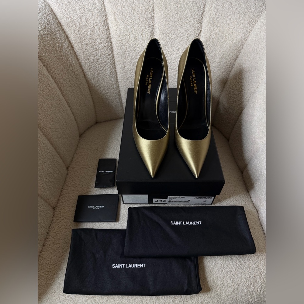 Saint Laurent Instinct 110 Pumps – Size 39 – Brand New / Full Set